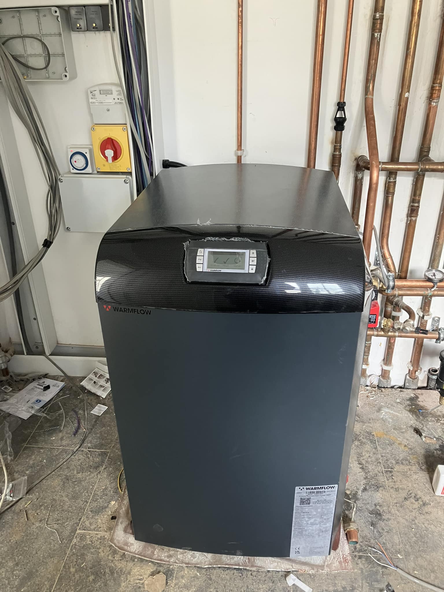 Warmflow ground source heat pump