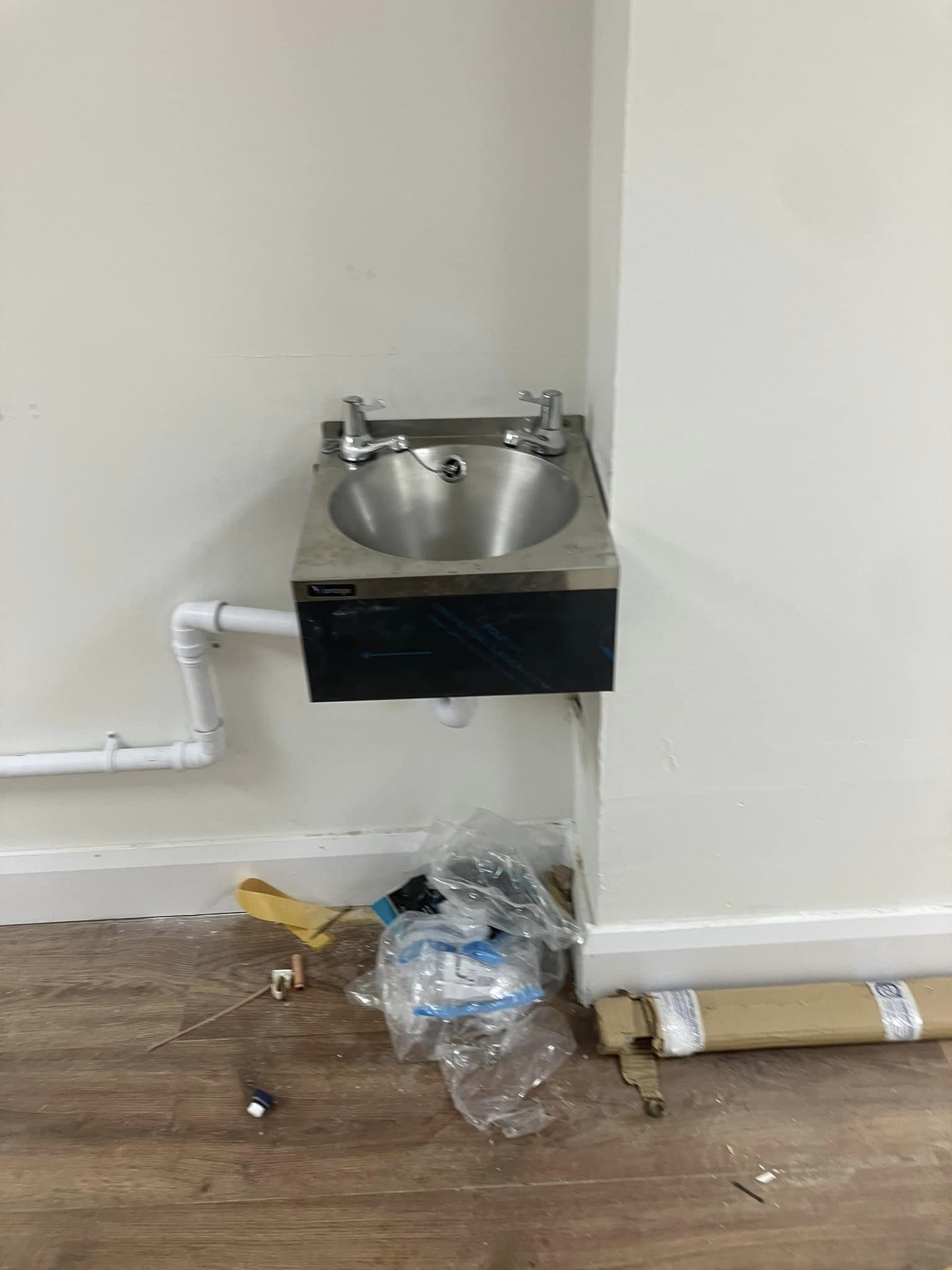 installing a sink